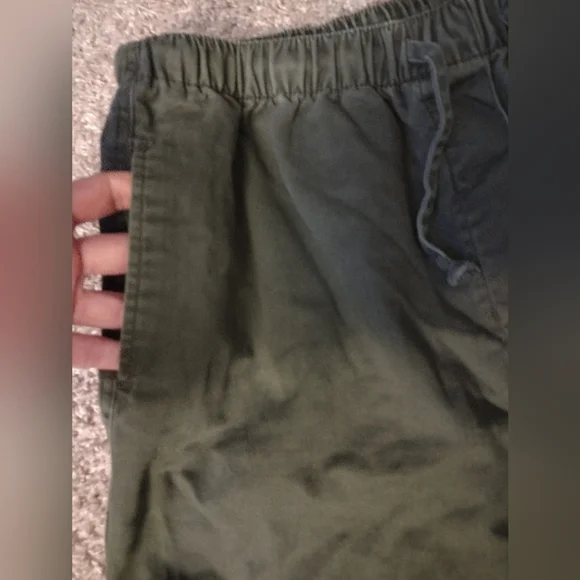 Fashion Bug Olive Green Wide Leg Drawstring Pants 18-20W - Picture 8 of 10